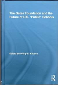 Brady, Marion. Chapter 12, “Why Current Education Reform Efforts Will Fail,” pp. 203-219, in The Gates Foundation and the Future of U.S. ‘Public’ Schools,” Philip E. Kovacs, Editor. Routledge. New York, NY 2011. 